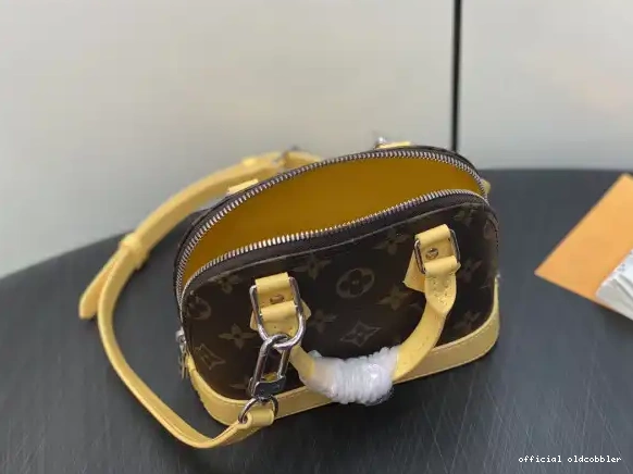 Official oldcobbler Alma-18*12*8cm LOUIS VUITTON Nano 0703